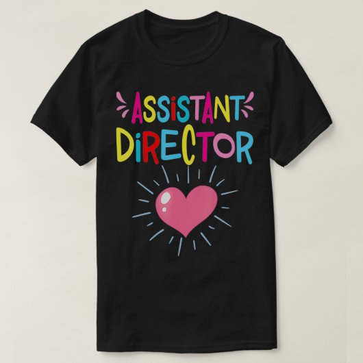 T-shirt Directeur adjoint (Design devant)