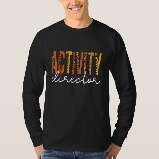 T-shirt directeur d'activités (Devant)
