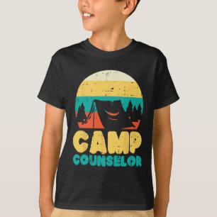 T-shirt Directeur de camping Conseiller de camp Campeur Ho