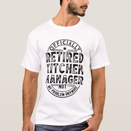 T-shirt Directeur de cuisine (Devant)