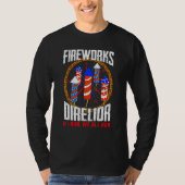 T-shirt Directeur de Firework Technicien Je Vous Exécute 4 (Devant)