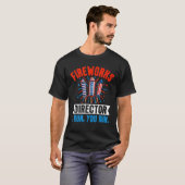 T-shirt Directeur de Firework Technicien Je Vous Exécute 4 (Devant entier)
