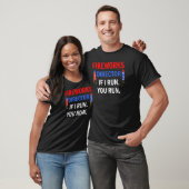 T-shirt Directeur de Firework Technicien Je Vous Exécute 4 (Unisexe)