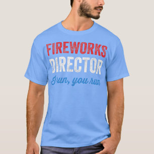 T-shirt Directeur de Fireworks Je vous exécute