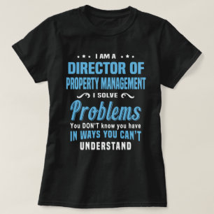 T-shirt Directeur de la gestion immobilière