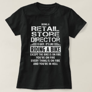T-shirt Directeur de magasin de détail