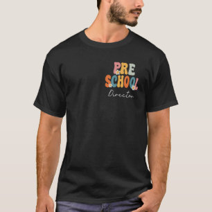 T-shirt Directeur de maternelle Groovy Retour à l'école Ta