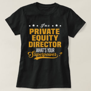 T-shirt Directeur des capitaux privés