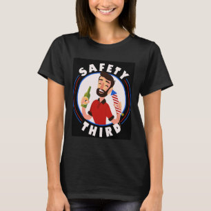 T-shirt Directeur des feux d'artifice 4 juillet Sécurité T