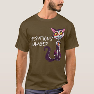 T-shirt Directeur des opérations amoureux de les chats eff