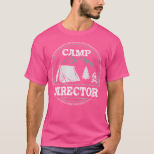 T-shirt Directeur du camp Camping