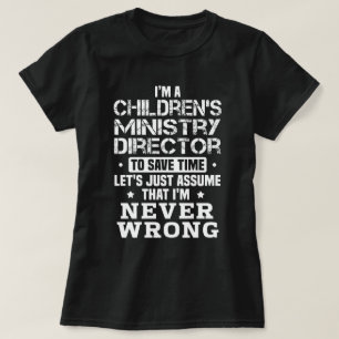 T-shirt Directeur du Ministère de l'enfance