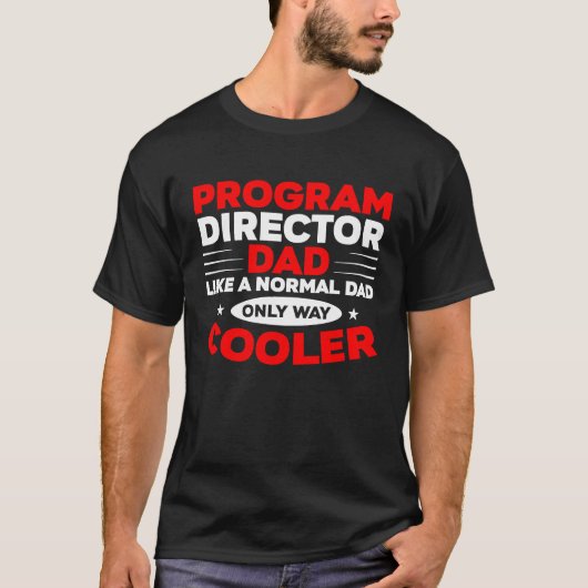 T-shirt Directeur du programme (Devant)