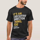 T-shirt Directeur exécutif (Devant)