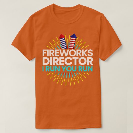 T-shirt Directeur Fireworks1 (Design devant)
