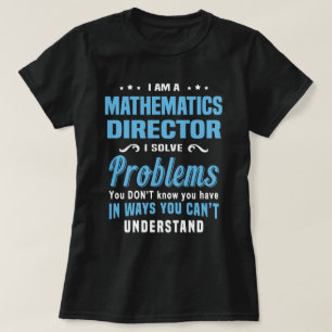 T-shirt Directeur mathématique