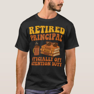 T-shirt Directeur retraité officiellement hors de la surve