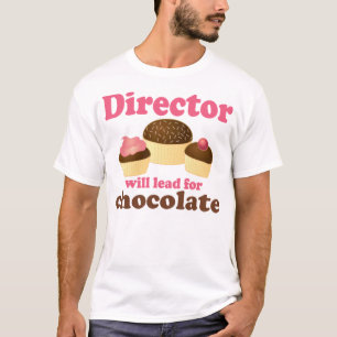 T-shirt Directeur Will Lead pour le chocolat