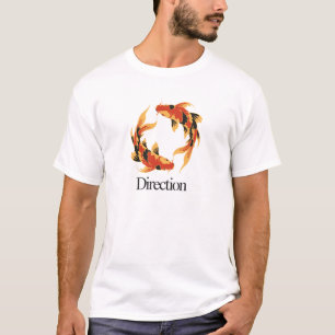 T-shirt Direction – Koi intemporel Symbole de clarté, de c