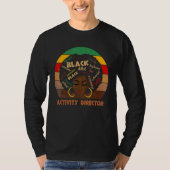 T-shirt Directrice d'activité Afro-Africaine-Américaine Fe (Devant)