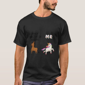 T-shirt Directrice de soins Directrice Licorne Infirmière 