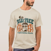 T-shirt Dirigé Par Le Café Et Des Décisions Contestables (Devant)