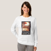 T-shirt Dirigeable de Lebaudy avec des drapeaux du monde à (Devant entier)