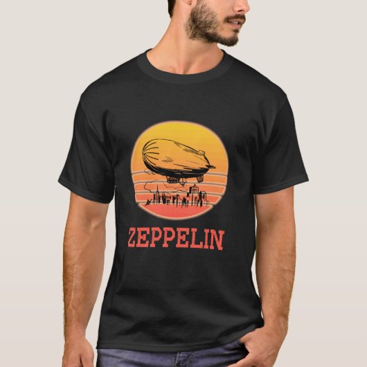 T-shirt Dirigeable Zeppelin (Devant)