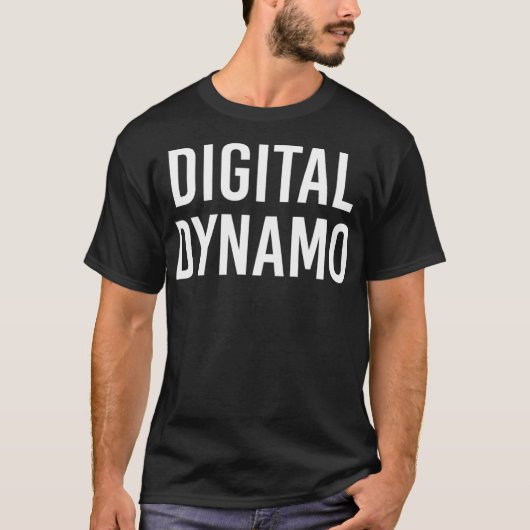 T-shirt Dirigeant Digital Dynamo Digital Marketing (Devant)