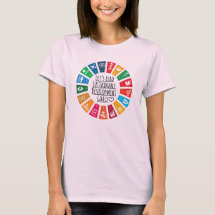 T-shirt Dirigons les ODD de l'ONU Objectifs de développeme