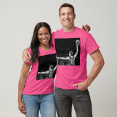 T-shirt Dirk Nowitzki - Blanc noir (Unisexe)