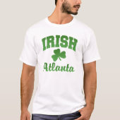 T-shirt d'Irlandais d'Atlanta (Devant)