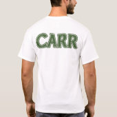 T-shirt d'Irlandais de Carr de New Jersey (Dos)