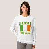 T-shirt d'Irlandais de Chicago (Devant entier)