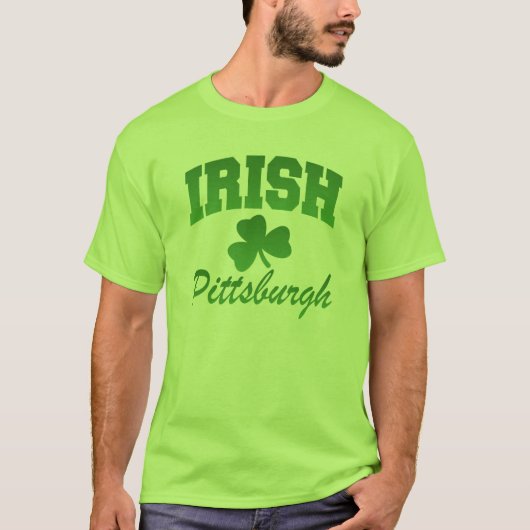 T-shirt d'Irlandais de Pittsburgh (Devant)