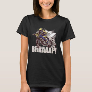 T-shirt Dirt Bike Brraaap Motocross Outdoor Pour Hommes Fe