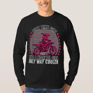 T-shirt Dirt Bike Girl Dirt Biking Motorcross
