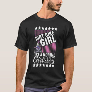T-shirt Dirt Bike Girl Gear Dirt Biking Motocross Dirt Bik