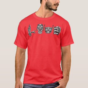 T-shirt Dirt Bike LOVE Motocross MX Enduro Biker Cadeau