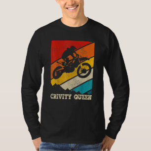 T-shirt Dirt Bike Rider Gravity Check Motocross Gravity Qu