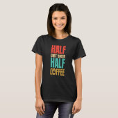 T-shirt Dirt Biker Pour Café (Devant entier)