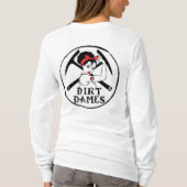 T-shirt Dirt Dames Heart Front, Grand Logo Back (Dos)