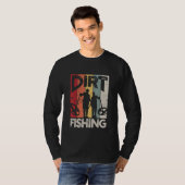 T-shirt Dirt Fishing Beach Trésor Détection Metal Dete (Devant entier)