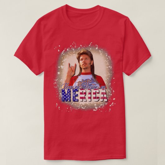 T-shirt Dirt Merica 4th of July Redneck 2 (Design devant)