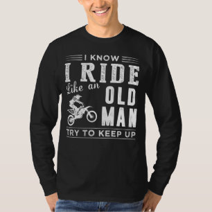T-shirt Dirt Road Legends : Je sais que je roule à vélo co