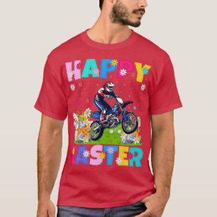 T-shirt Dirt Vélo Amoureux Happy Bunny de Pâques Dirt Vélo