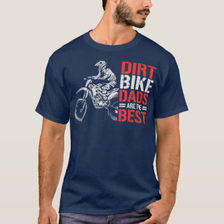 T-shirt Dirt Vélo Moto Dirtbike Papa Dirtbike