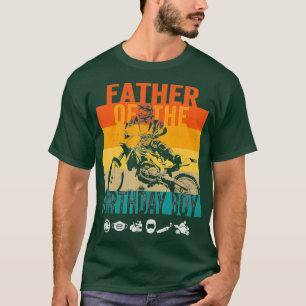 T-shirt Dirt Vélo Père Tee Motocross Vélo Vintage