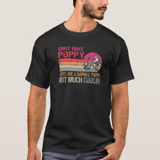 T-shirt Dirt Vélo Poppy Motocross Enduro Motorcycle Sport