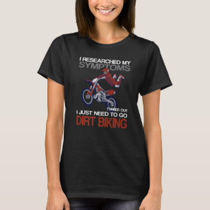 T-shirt Dirt Vélo Pour Hommes Drôle Motocross Extérieur Di